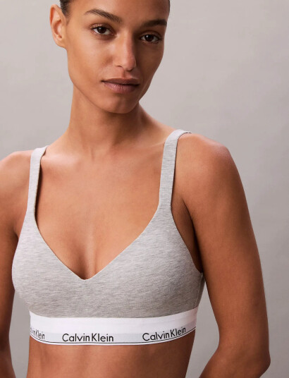 Calvin Klein Lift Bralette   Grey   1 X