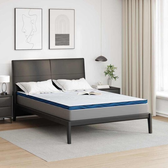 vidaXL Madrassbeskytter 160 x 200 cm tykk Jakardstoff Hvit