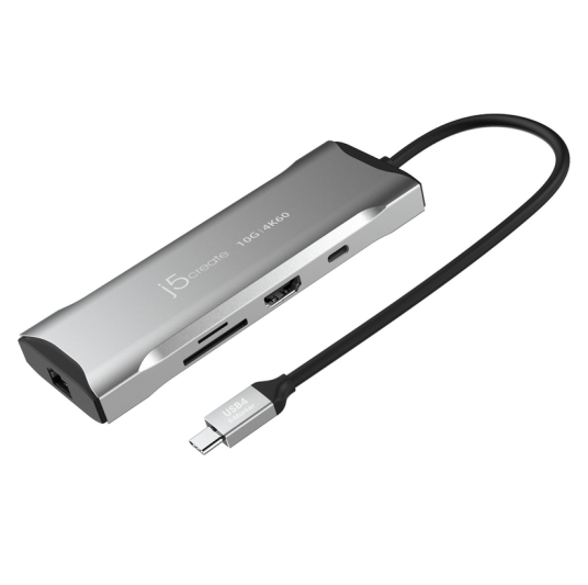 j5create JCD393-N - 4K60 Elite USB-C 10Gbps Mini Dock