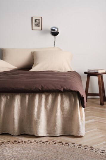 Jotex Sengekappe 45 Cm Lys beige AMILIA 22399120223