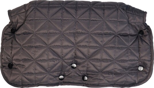 Oh, Poppy! Luna Quilted Håndvarmer Anthracite Gray