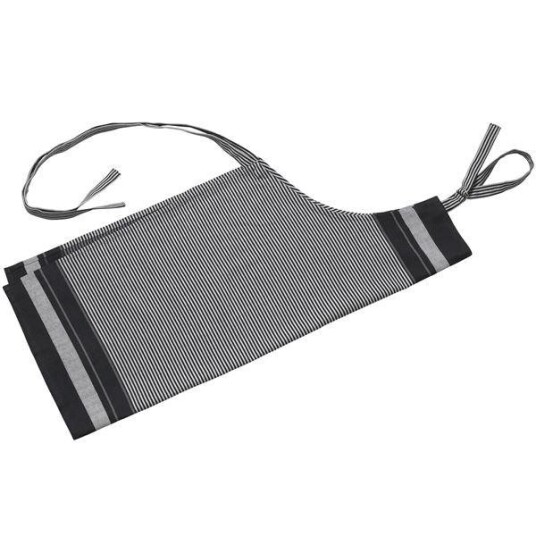 Bastian - Jumbo forkle striper svart/natur Bastian - Jumbo forkle striper svart/natur