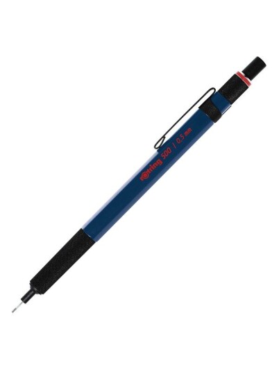 Rotring rOtring 5 Mechanical Pencil  .5mm  Blå Barrel
