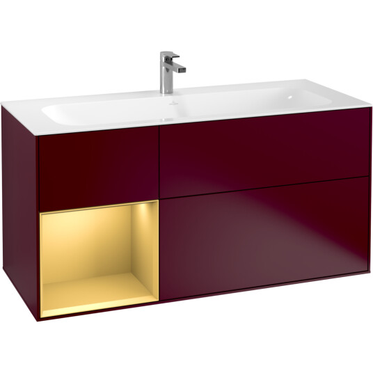 VILLEROY & BOCH FINION SERVANTSKAP 120 PEON MATT LAKK EMOTION-LYS, VENSTRESTILT MATT GULL HYLLE VILLEROY & BOCH FINION SERVANTSKAP 120 PEON MATT LAKK EMOTION-LYS, VENSTRESTILT MATT GULL HYLLE