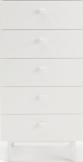 Kommode Hanah Home Luke 47,9 x 113,2 x 36,8 cm Hvit Hvit