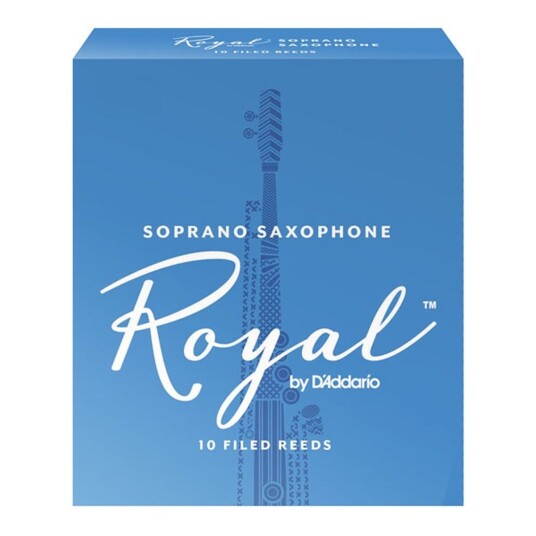 Daddario Royal by DAddario Soprano Saxophone Reeds 4 (10 Pack)