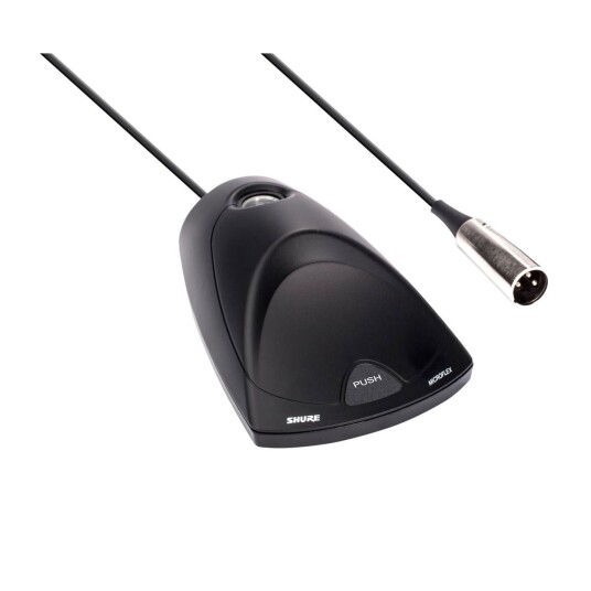 Shure Mx400dp Desktop Base For Mx405/410 Logic Enabled For Led And Mute Control