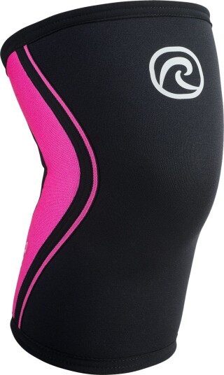Rehband RX Knee Sleeve 5mm, knestøtte senior M Black/Pink
