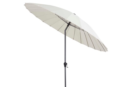 Brafab Shanghai parasoll Antrasitt/beige 2,7 m Beige