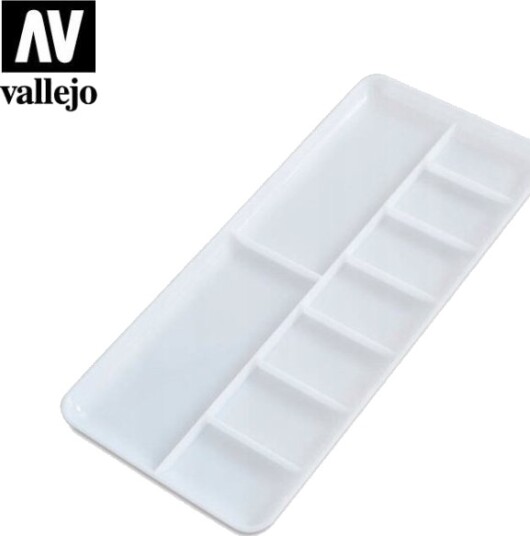 Rektangulær Palett 18X8,5 Cm