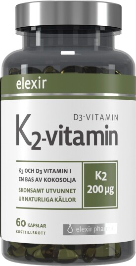 Elexir Pharma K2+D3 60 stk