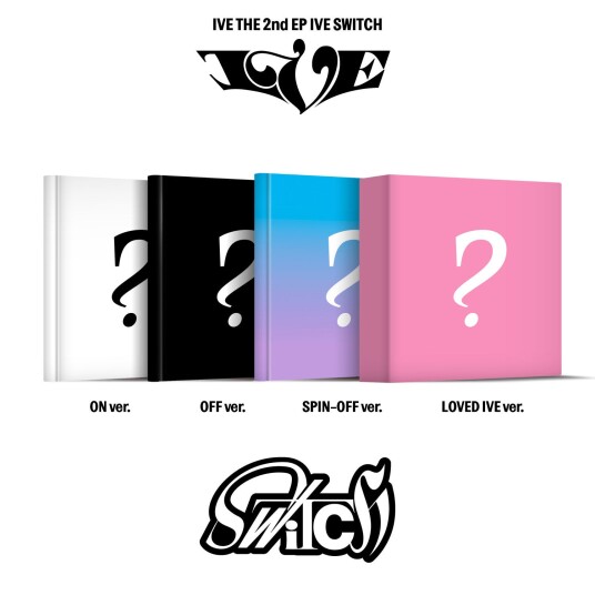 Ive  Ive Switch  Random Cover  incl. 72pg Photobook, Photocard + Folded Heart Card  CD