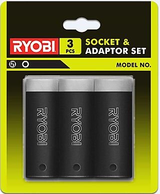 Ryobi Rakpisoc3 Slagnøkkelsett 1/2" 17/19/21 Mm 3 Stk. Ryobi Rakpisoc3 Slagnøkkelsett 1/2" 17/19/21 Mm 3 Stk.