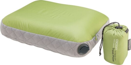 Cocoon Air-Core Pillow Ultralight Small OneSize, Wasabi/Grey