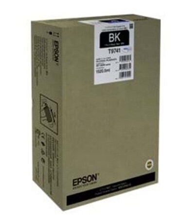 Epson T9741 - Størrelse XXL - sort - original - blækpatron - Blekkpatron Svart