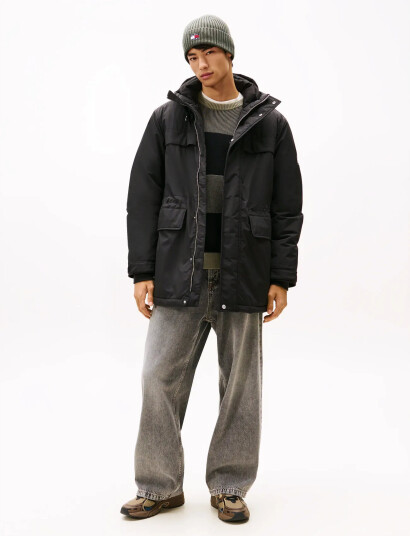 Tommy Jeans Tjm City Ready Parka - Black - XXXL