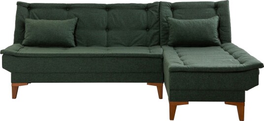 Hunterville Sovesofa m. Divan 4 seters 107x205   Grønn