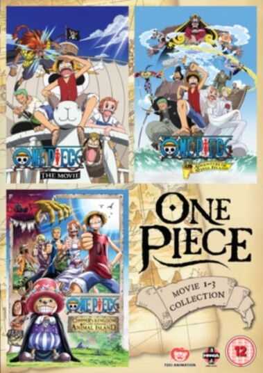 One Piece Movie 1 3 Collection DVD One Piece Movie 1 3 Collection DVD