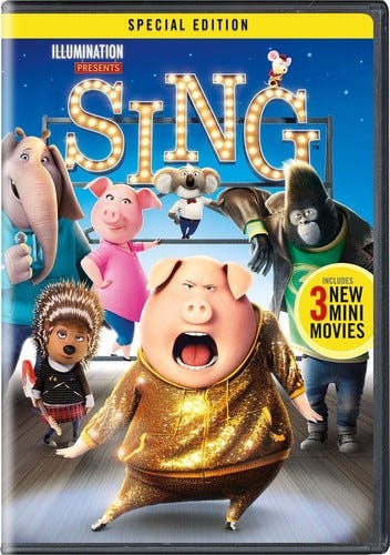 Sing 2016 DVD Sing 2016 DVD