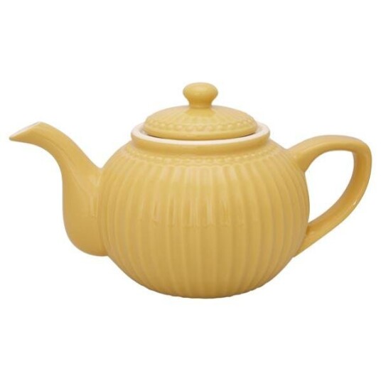GreenGate Alice tekanne 1L honey mustard GreenGate Alice tekanne 1L honey mustard