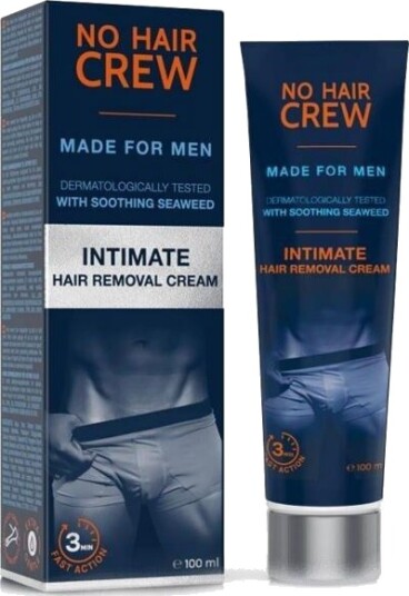 No Hair Crew Intimate Hair Removal Cream No Hair Crew Intimate Hair Removal Cream