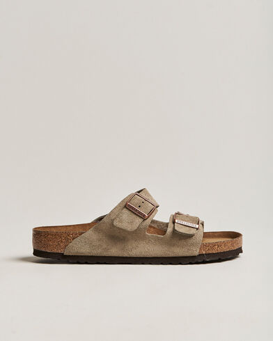 BIRKENSTOCK Arizona Soft Footbed Taupe Suede BIRKENSTOCK Arizona Soft Footbed Taupe Suede