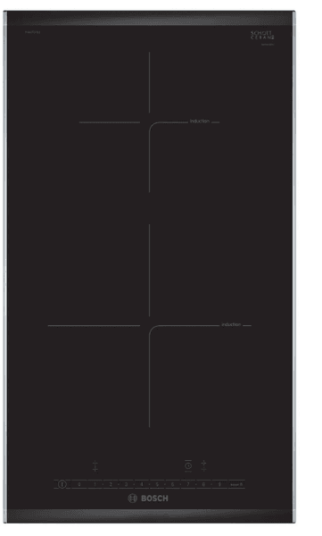 Bosch Serie 6 30 cm Induksjonstopp med ComfortDesign Sort PIB375FB1E Bosch Serie 6 30 cm Induksjonstopp med ComfortDesign Sort PIB375FB1E
