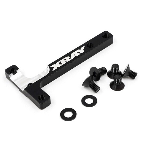 XRAY XR-303768 X4 Aluminium Chassis T-Brace Set Black