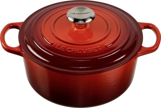 Le Creuset Signature Gryte 24cm Cerise Le Creuset Signature Gryte 24cm Cerise