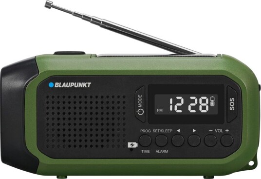 Blaupunkt ER20 DAB-radio med lommelykt Grønn