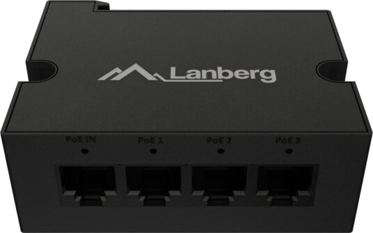 Lanberg DIN-FE4-AT-30W Switch 3 porter PoE Extender 30 W Lanberg DIN-FE4-AT-30W Switch 3 porter PoE Extender 30 W