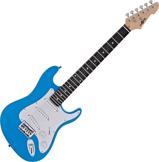 Gear4Music 3/4 LA Elektrisk Gitar Blå Gear4Music 3/4 LA Elektrisk Gitar Blå