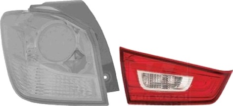 VAN WEZEL 3201933 Baklykt