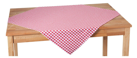 PULSIVA Duk Don; 80x80 cm (BxL); Rød/Hvit; Kvadratisk; 5 Stykk / Forpakning PULSIVA Duk Don; 80x80 cm (BxL); Rød/Hvit; Kvadratisk; 5 Stykk / Forpakning