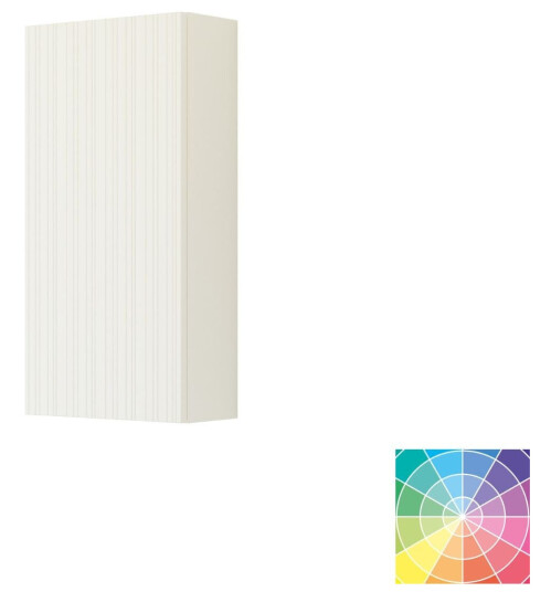 Dansani You Urban Riflet Overskap 1 dør NCS Farge / 40cm Venstre Hengslet Dansani You Urban Riflet Overskap 1 dør NCS Farge / 40cm Venstre Hengslet