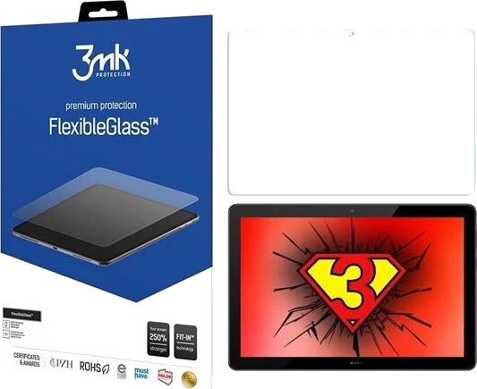 3mk Hybrid Glass FlexibleGlass for Huawei MediaPad T5 - up to 11"