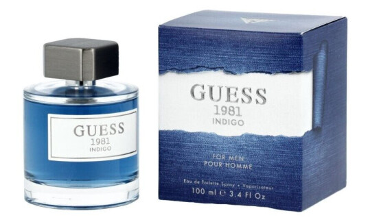 Guess 1981 Indigo Herreparfyme 100ml Treaktig Eau de Toilette Guess 1981 Indigo Herreparfyme 100ml Treaktig Eau de Toilette