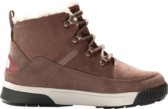 The North Face Women's Sierra Mid Lace Waterproof 37.5, Deep Taupe/Wild Ginger