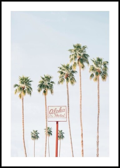 Aloha Hotel Plakat / 70x100cm Aloha Hotel Plakat / 70x100cm