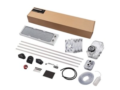 Phanteks Glacier EZ Fit 360 D30 KIT hvit Phanteks Glacier EZ Fit 360 D30 KIT hvit