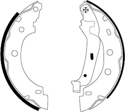 Bremsesko sett PAGID H9325N Bremsesko sett PAGID H9325N
