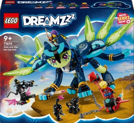 Lego Dreamzzz Zoey Og Kattuglen Zian 71476
