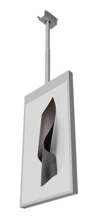 HI-ND Ceiling Casing mounting component for dual-sided LCD display HI-ND Ceiling Casing mounting component for dual-sided LCD display