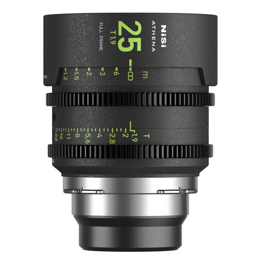 NiSi Cine Lens 25mm T1.9 PL-Mount Athena Prime NiSi Cine Lens 25mm T1.9 PL-Mount Athena Prime