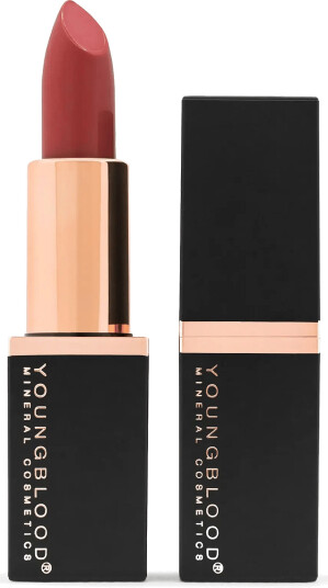 Youngblood Mineral Cosmetics Yb Mineral Creme Lipstick Smolder Red 4 G