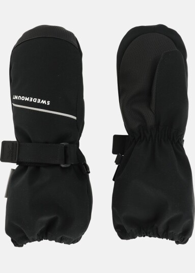 Swedemount Narvik Kids Mitten Black 6 8y Skihansker Swedemount Narvik Kids Mitten Black 6 8y Skihansker
