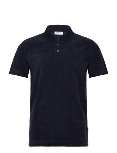 Lindbergh Terry Pique - Navy - M