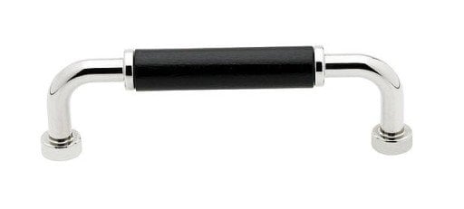 Gustavsberg H2 håndtak, 108 mm, sort tre/krom