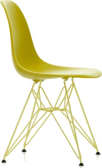 Vitra Eames Plastic RE DSR Spisestol Sennep/Sitron