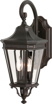 Cotswold Lane Small Lantern Grecian Bronze
